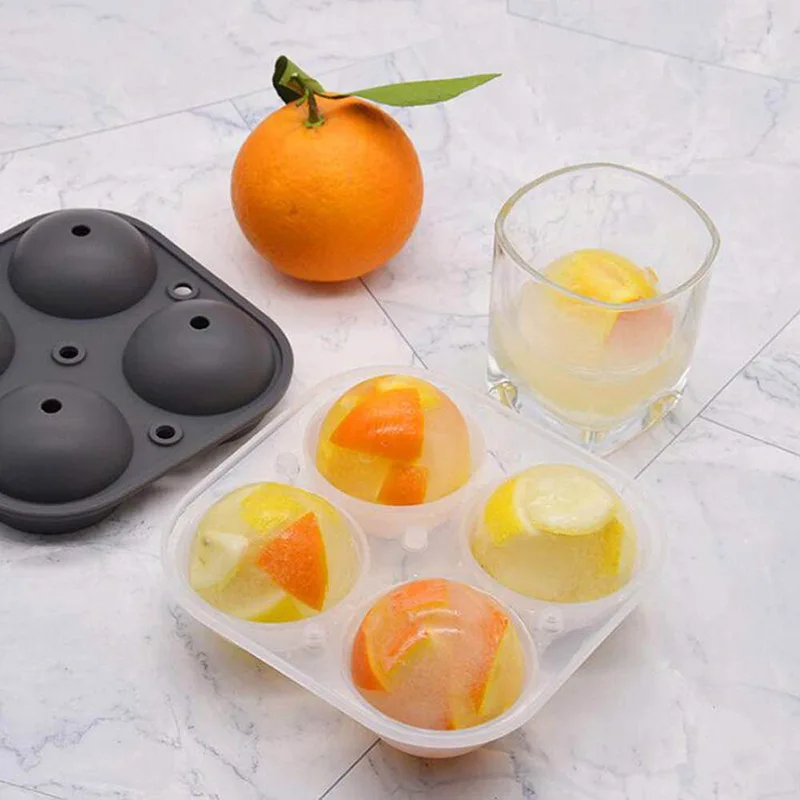 

Eco-Friendly 6 Ball Ice Maker Juice Crystal Clear Ice Ball Press Spherical Whiskey Tray Mould Bubble-Free Ice Maker Ice Box Mold