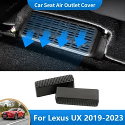 ABS Auto Under Seat Heat Floor Air Conditioning Duct Vent Outlet Grille Frame Cover for Lexus UX 250h 260h ZA10 2019~2023 2022