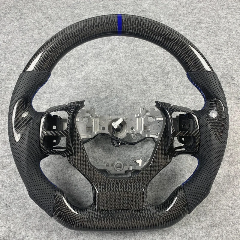 

For Lexus IS200 ISF250 IS300 IS350 ISF RCF F Sport Customized Car Interior Accessories LED Carbon Fiber Steering Wheel