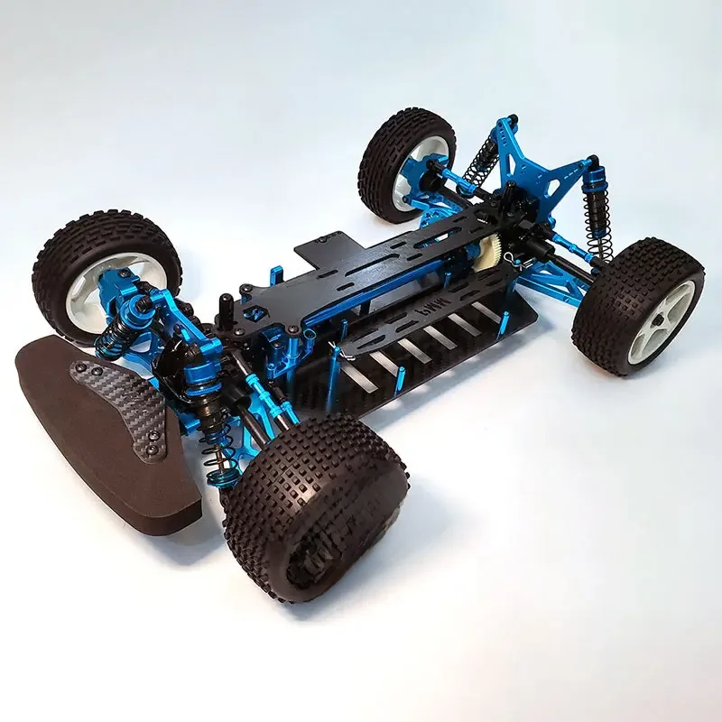Tamiya Sakura TT02B TT02 TT01 D5 D5S TRF416 1:10 4WD RC Auto Carbon Fiber Frame Al Alloy DIY Model Drift Racing Upgrade Onderdelen KIT - afbeelding 2