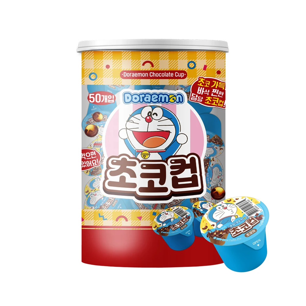 Large Capacity chocolate sweets snack 11G x 50 pieces Doraemon chocolate cup