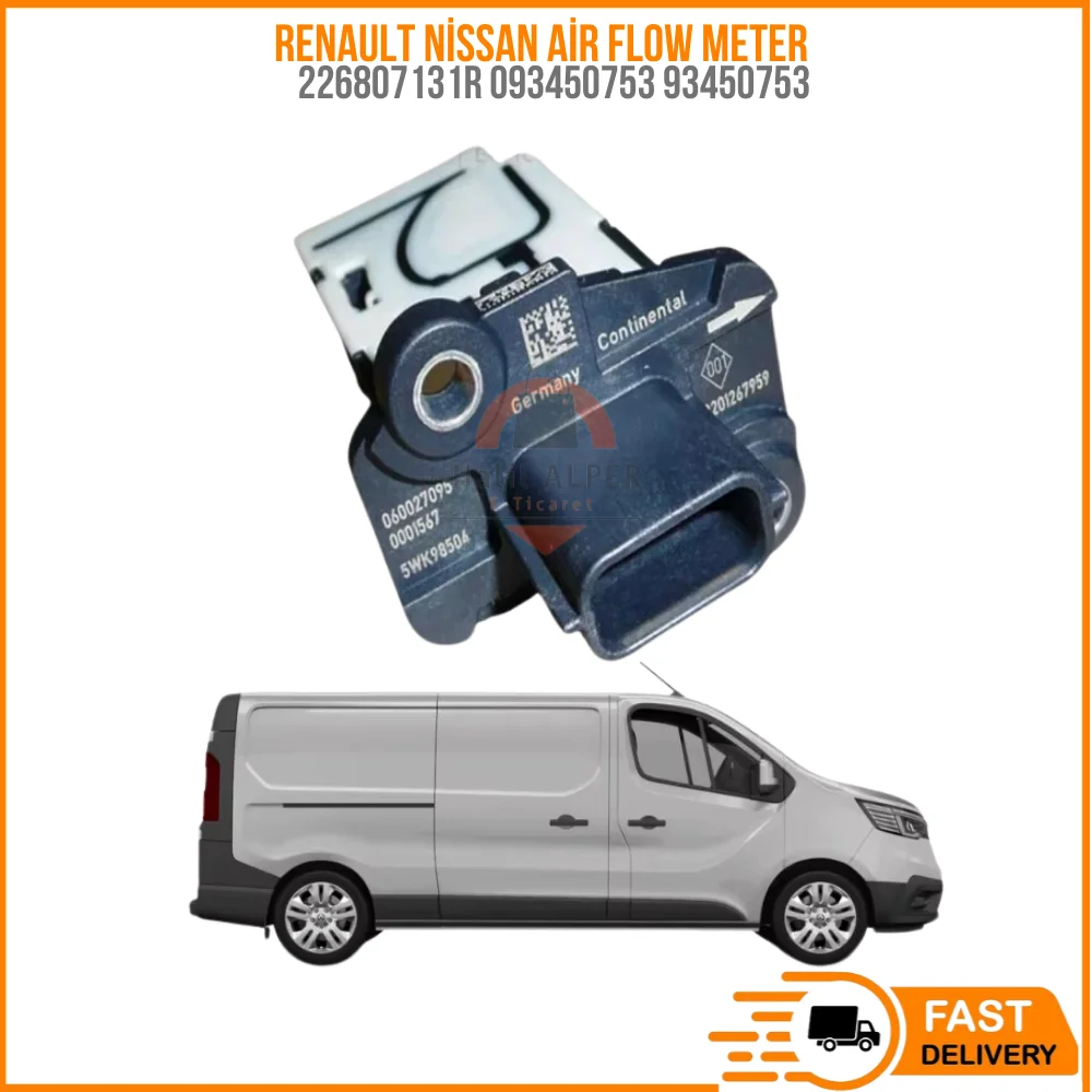 For Trafic 3 Master 1.6-2.3 dCi Kadjar Scenic 4 Talisman Nissan NV300 X-Trail Air Flow Meter 226807131R 093450753 93450753