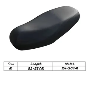 SeameTAL capas de assento da motocicleta protetor universal para autociclo almofada do assento à prova dwaterproof água couro do plutônio anti risco capa esteiras 10 principais vendas capa de acento moto - №7
