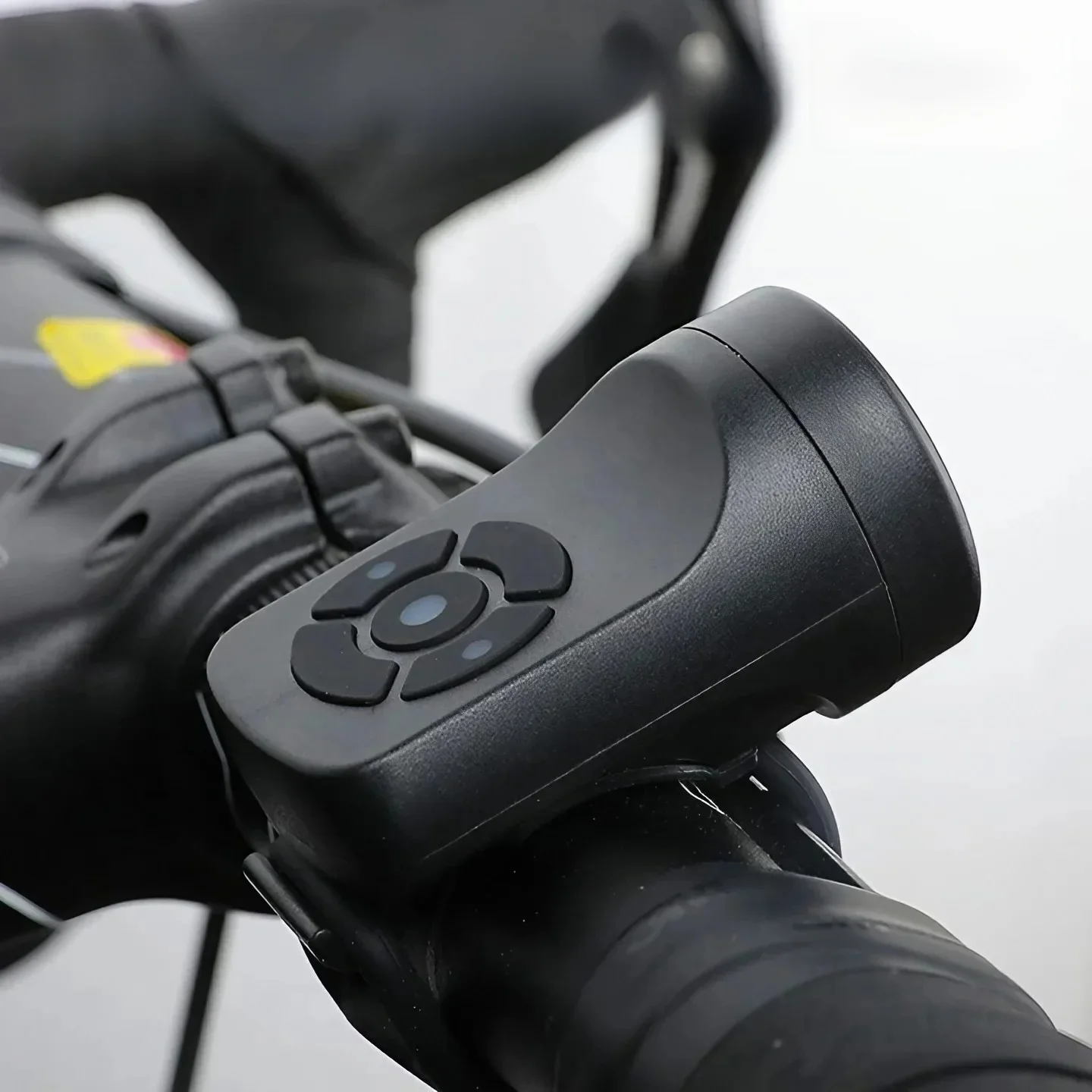 AliExpress NONE USB Rechargeable Super Loud Bicycle Electric Horn Bell for Cycling - Black ABS 12V 100dB