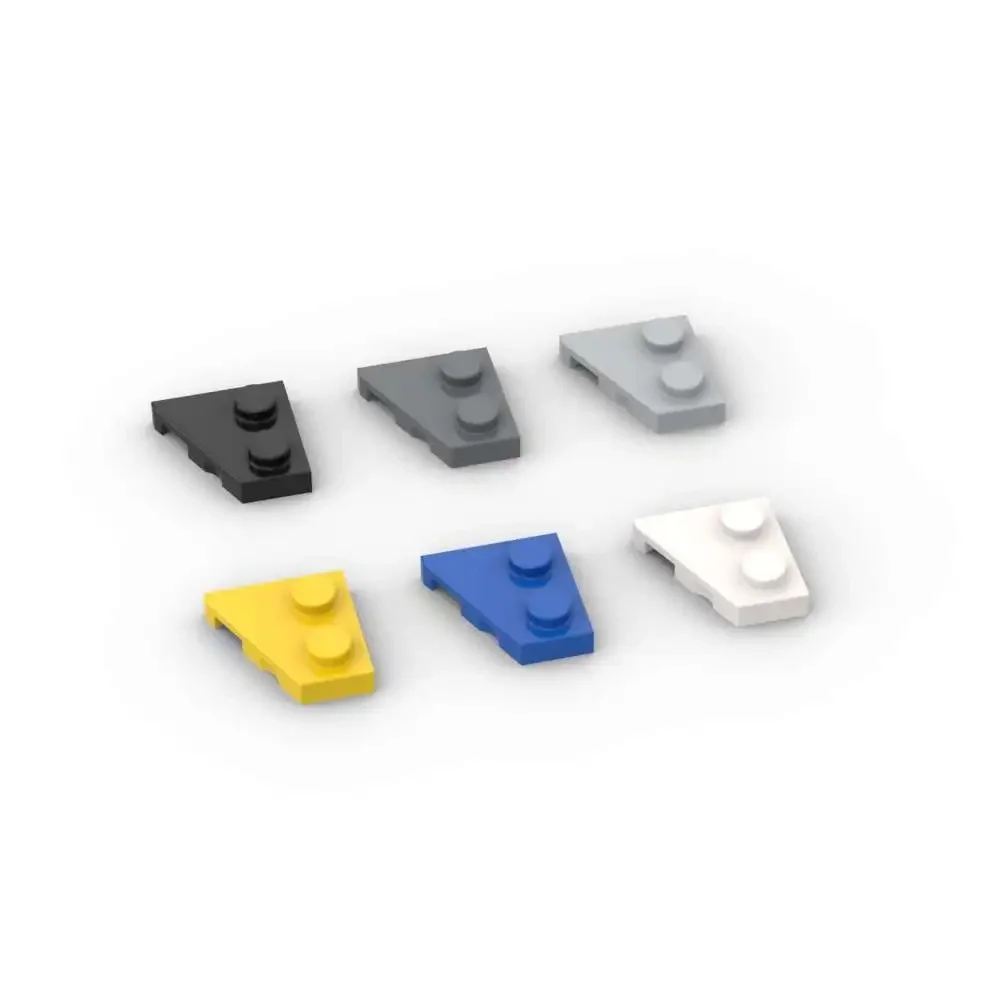 MOC 10 pièces 24307 plaque compensée 2x2 blocs de construction Kit carte droite briques particules éducatives bricolage jouets enfants anniversaire enfant cadeau