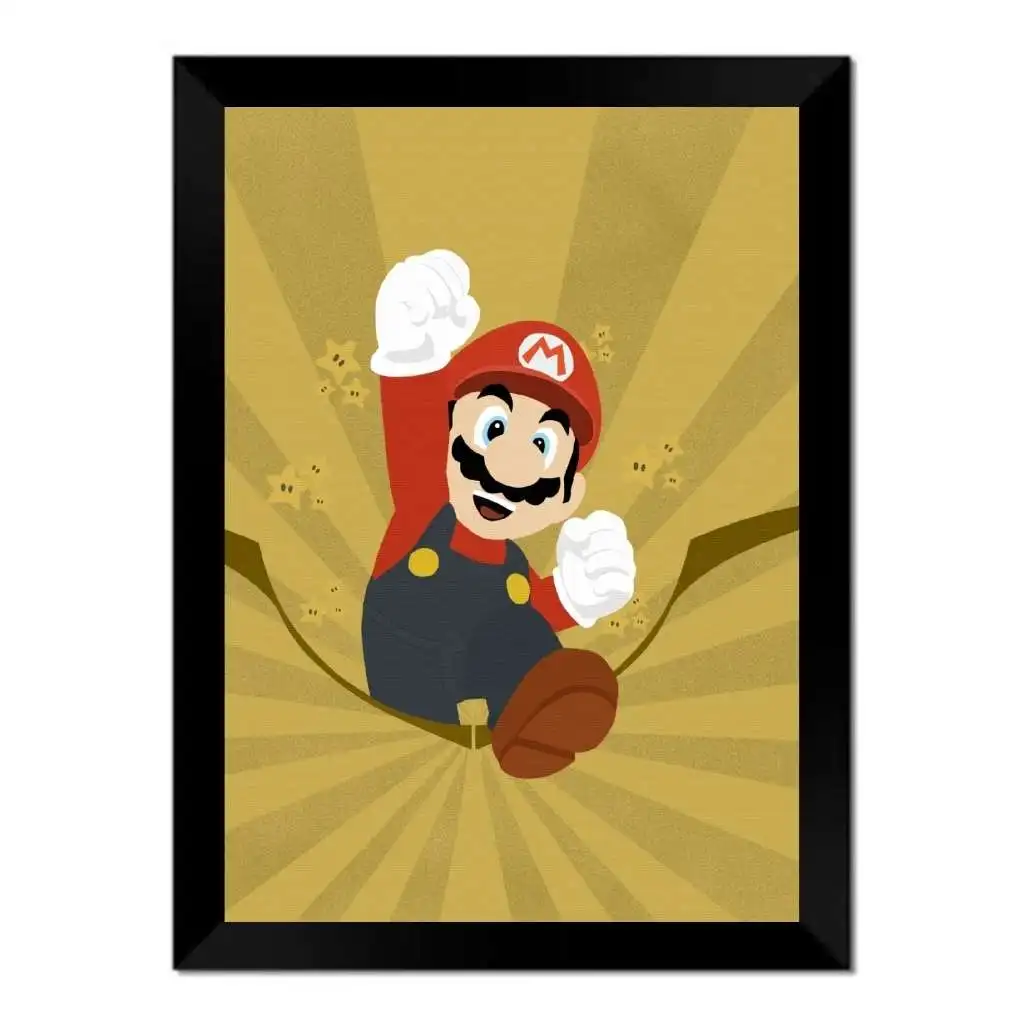 Luigi Art Vector 2 Poster Frame