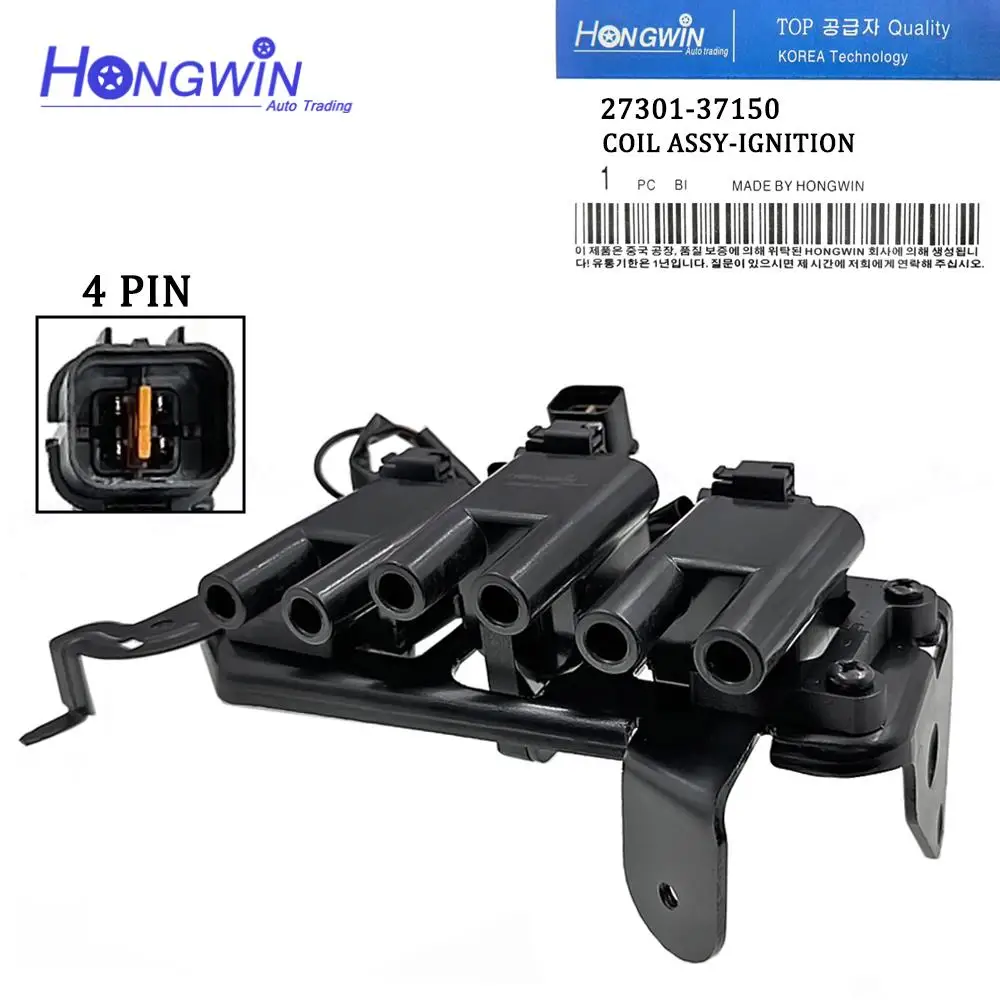 

2730137150 Quality Ignition Coil For Hyundai Tucson 05-09 Kia Sportage 05-10 V6 2.7L UF498 2730137116,27301-37150,27301 37116