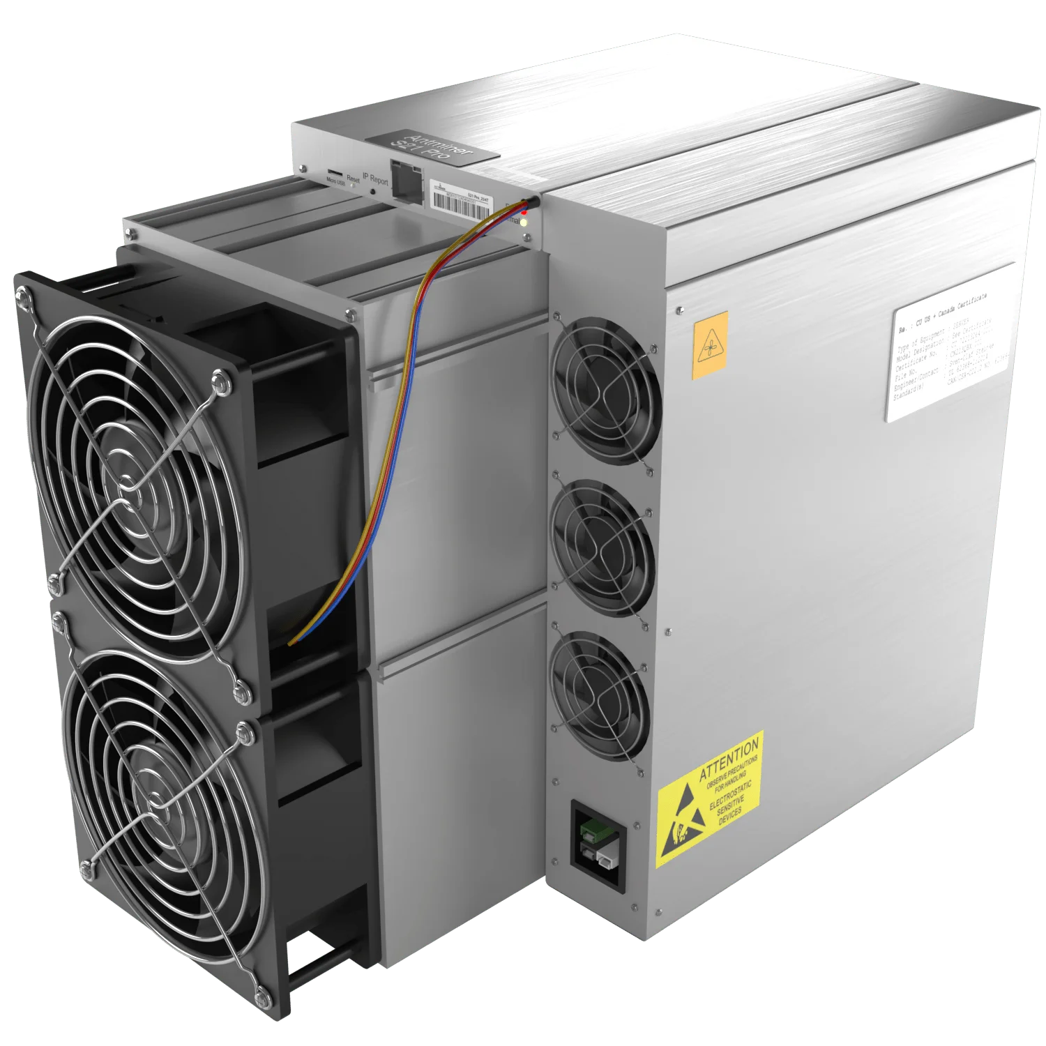ENTERED New Antminer S23 318T 3498W ASIC Bitcoin Miner SHA-256 11J/T High Efficiency BTC Mining Machine Air Cooled for Farm