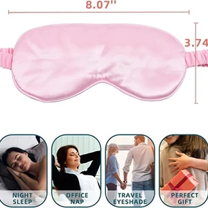 Imitated Silk Sleep Eye Mask, Eye Patch Portable, Travel Relax Eyepatch, Lunch, Night Coverage, Health Sleeping 10 Main Sales Sale for Sleep - №9