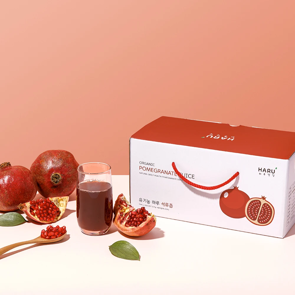 유기농석류 100% NFC착즙액 첨가물없는 석류즙 70ml * 30포