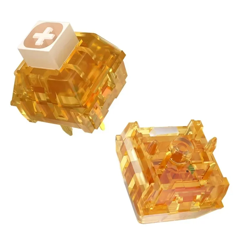 Kailh Box Pro Autumn Keyboard Tactile Switch 5 Pins Mechanical Switches RGB POM 20mm Double Spring IP54 Clicky Feel Custom Gamer