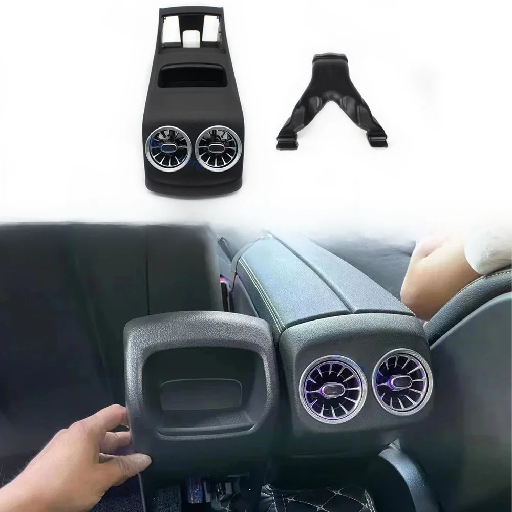 Auto Achter Airconditioning Ventilatieopeningen Voor Mercedes Benz W 177X247 Glb35 Cla Gla A35 B Klasse Achterbank Lucht Turbine Uitlaat Mondstuk Refit - afbeelding 2