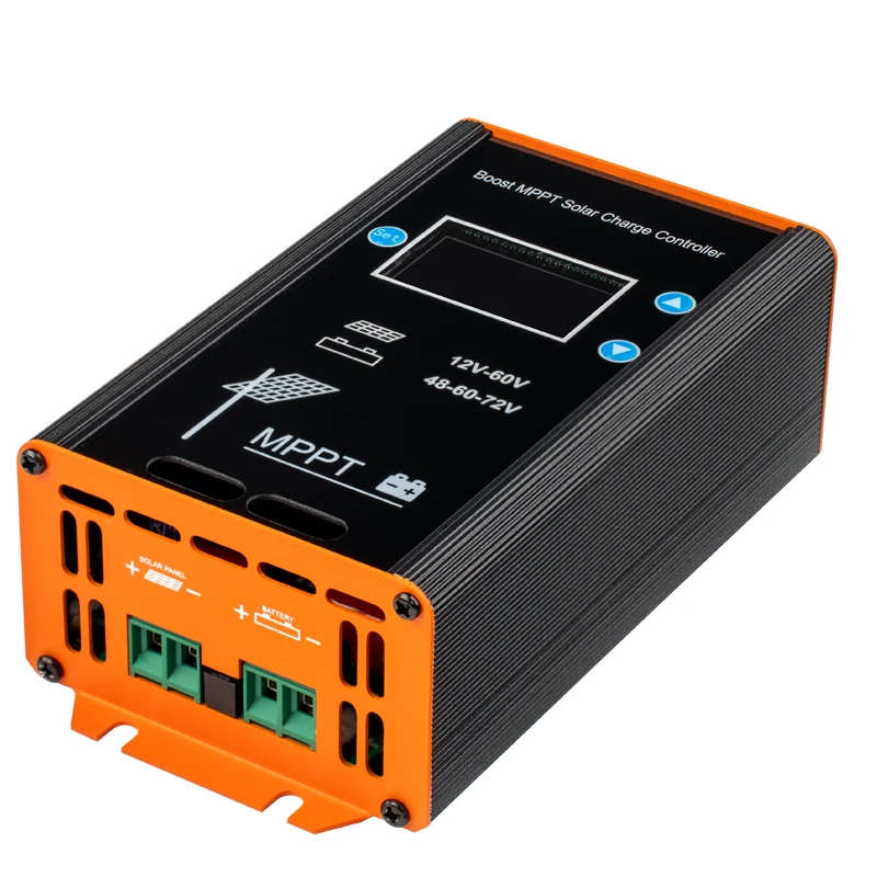 Fonsoul 1200W 30A MPPT Boost Solar Charge Controller PV Input Voltage 12-60V for 48V 60V 72V Electric Vehicle Charging