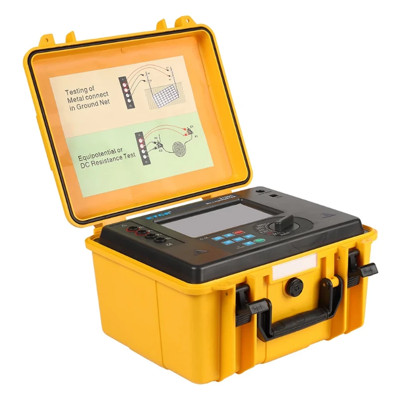 ETCR3700C Lithium Battery High-precision Equipotential DC Resistance Tester Milliohmmeter