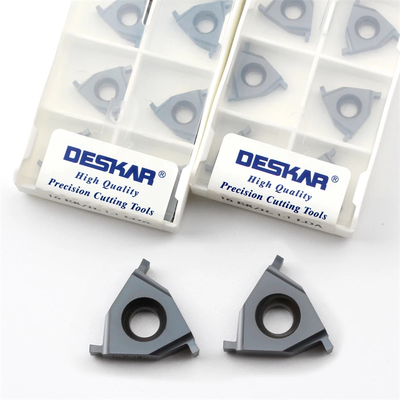 DESKAR 16ER IL 2.0 2.2 2.3 2.4 2.5 2.6 2.7 2.8 2.9 3.0 16IR EL LDA Grooving Carbide Inserts Shallow Groove Tool