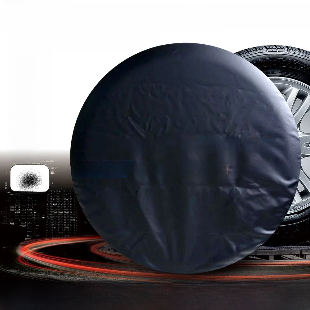 14 15 16 17 pouces 4WD étanche à la poussière PVC cuir roue de secours pneu housse protecteur pour Mitsubishi Pajero pour les styles de voiture