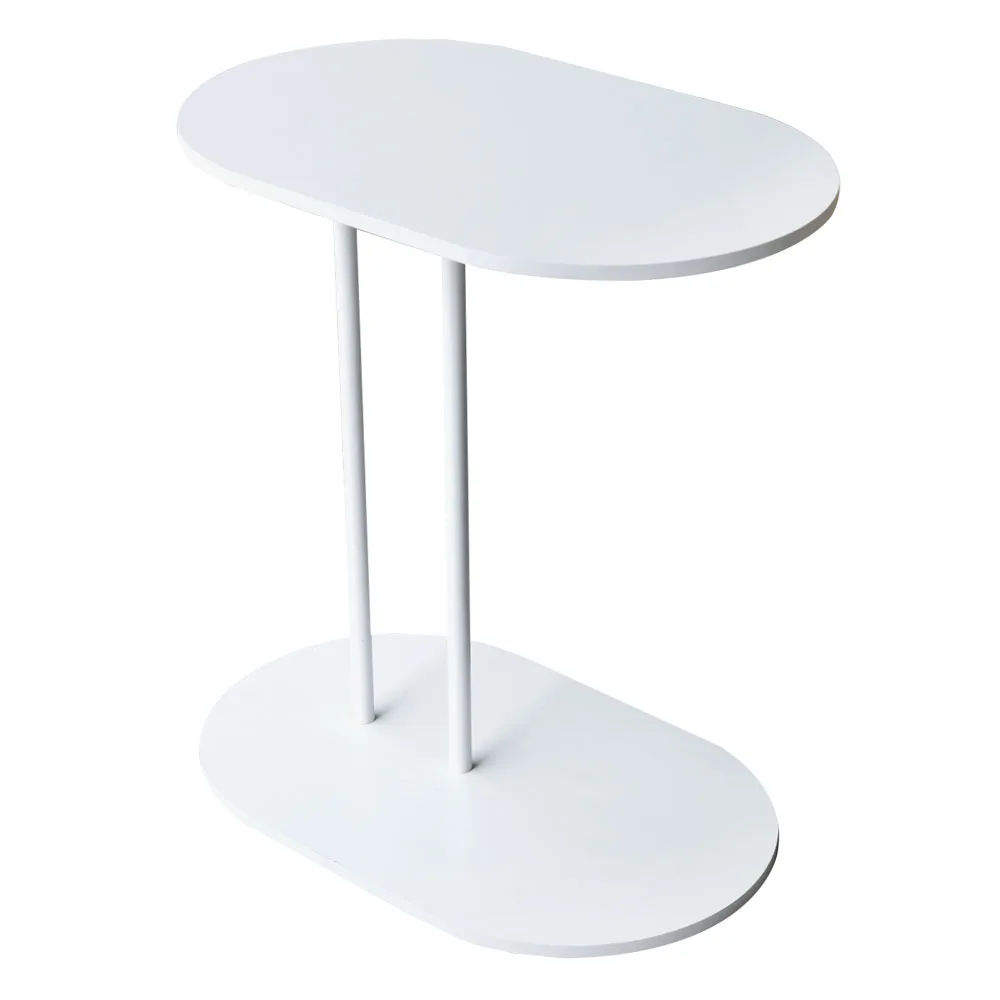 أريكة طاولة جانبية كوكو ، سرير فضي