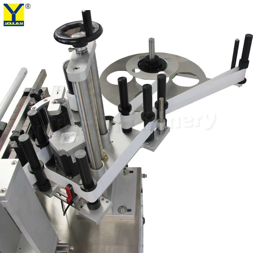 MT-180 Akurasi Tinggi Desktop Otomatis Botol Bulat Pemosisian Mesin Label Pencetakan Botol Air