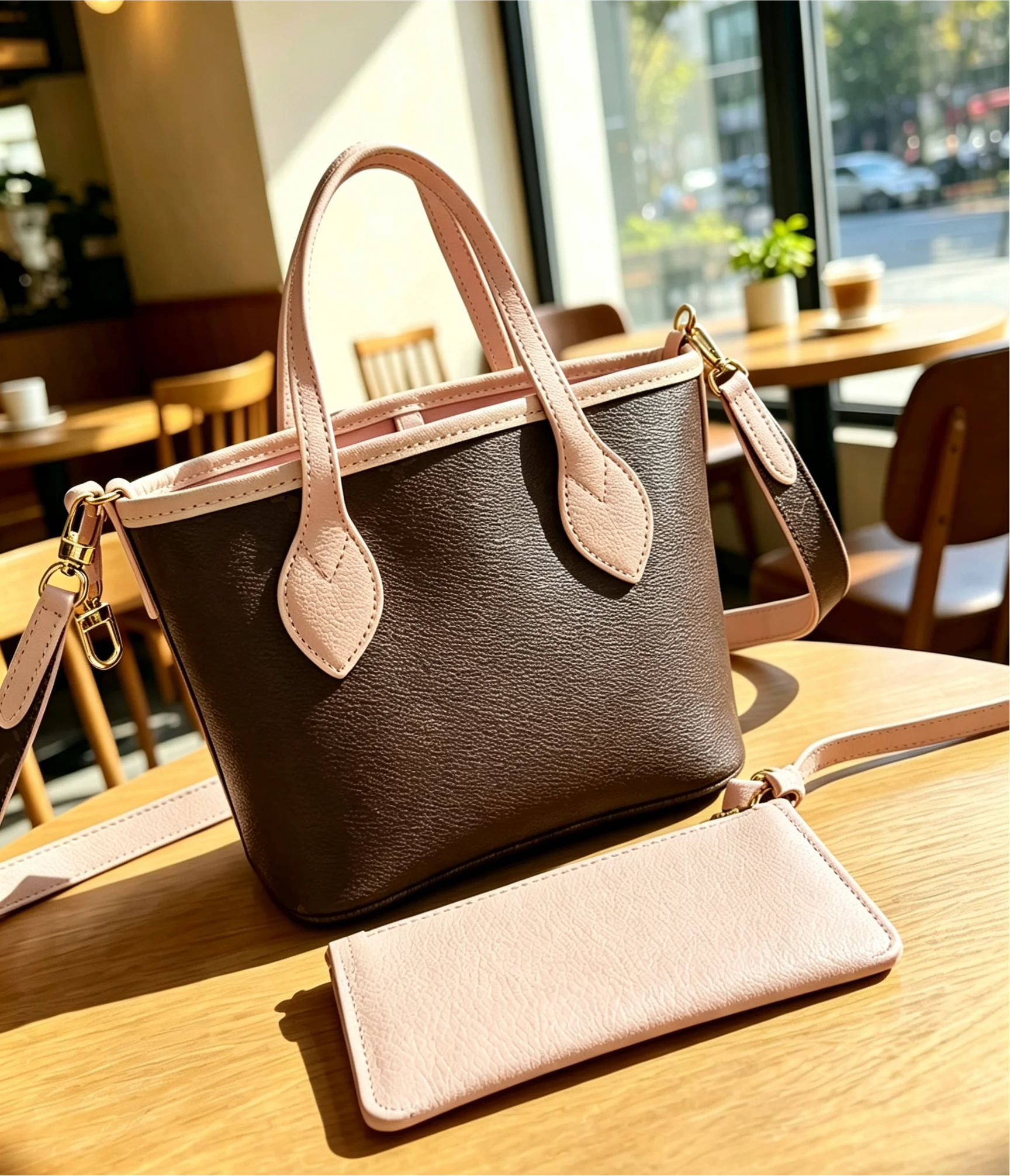 2026 Size:24x14x9 cm no box New Model Versatile and Fashionable Real Leather Bag - Durable,High-Quality and Affordable