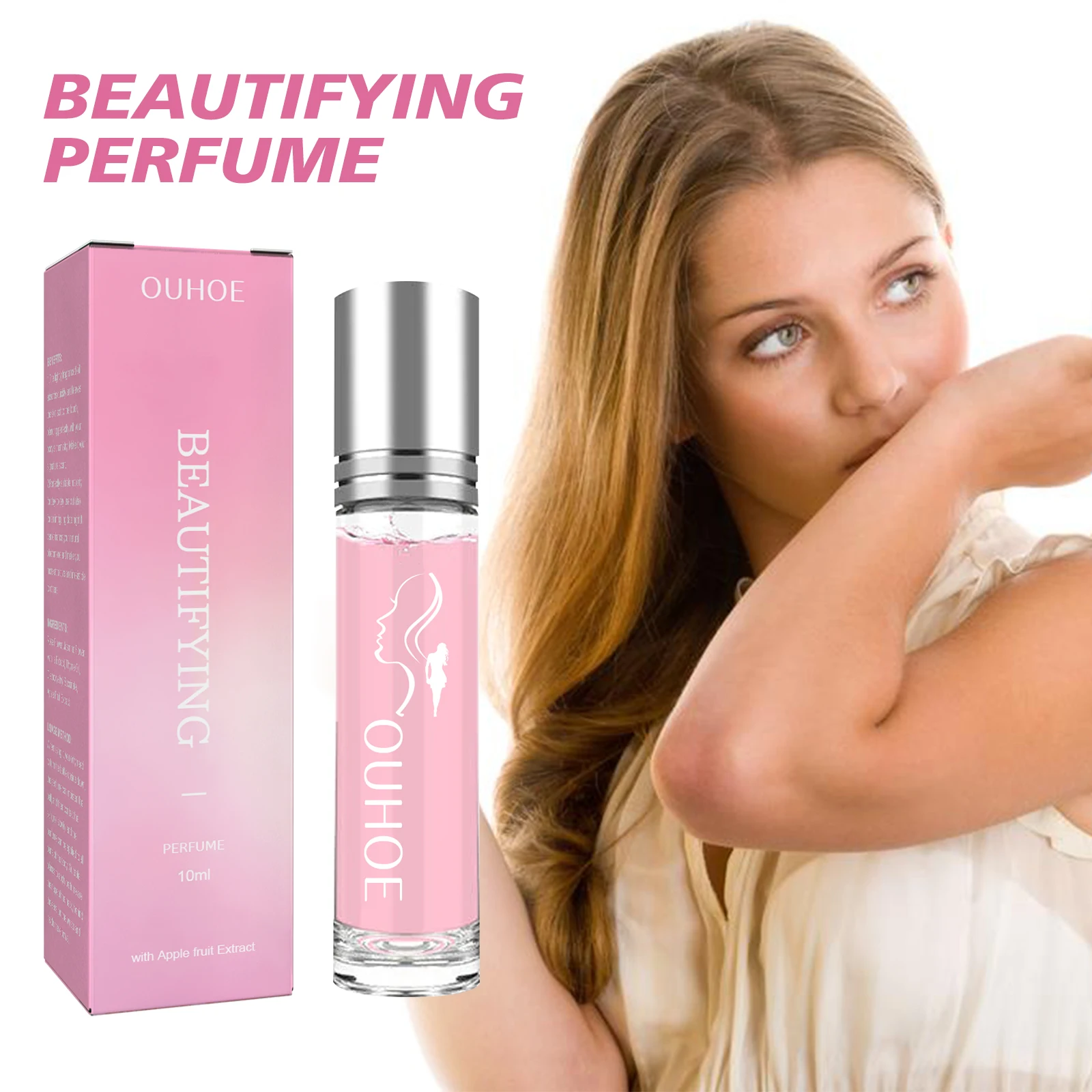 OUHOE 10ml Perfume Ball Lovers Portable Long Lasting Fragrance Refreshing Fresh Elegant Date Perfume