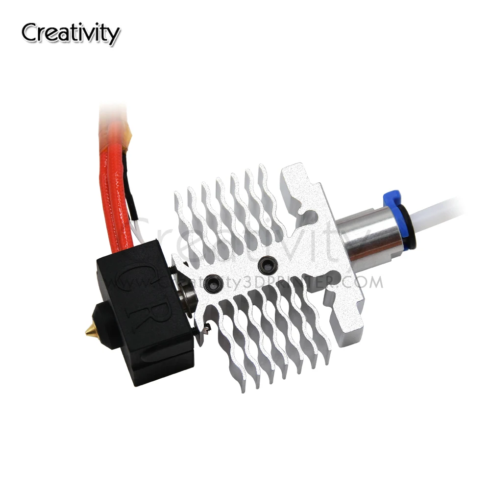 Ender 3 V2 Neo Hotend Assembled Extruder With PTFE Tubing Socks And 0.4MM Nozzles for Ender 3 V2 Neo/Ender 3 Max Neo/Ender 3 Neo