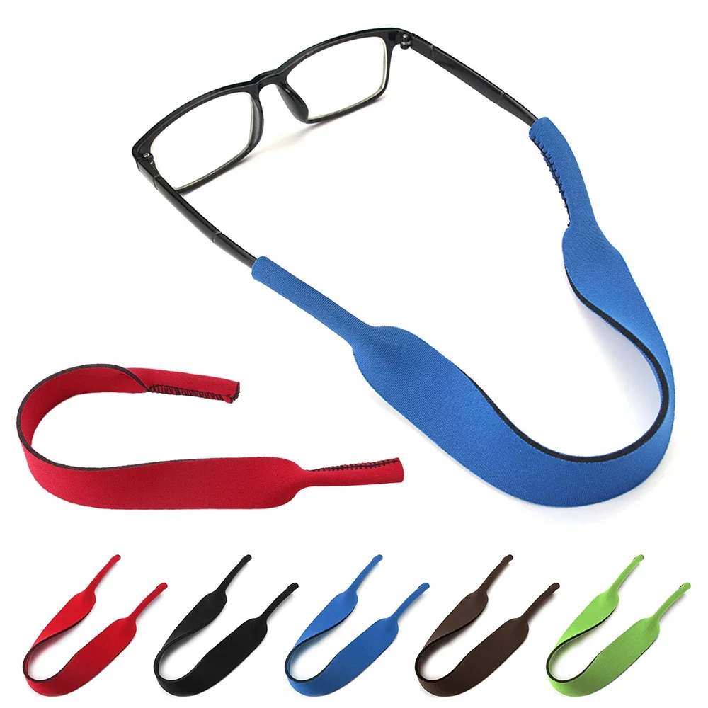 1PC Hot okulary pasy elastyczny silikon okulary łańcuch sport antypoślizgowe String okulary liny zespół uchwyt na przewód cukierki kolor — zdjęcie 2