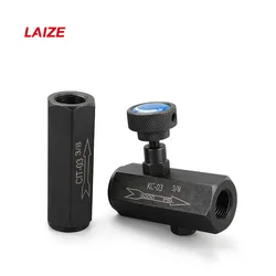 LAIZE Pneumatic Hydraulic Throttle Check Valve One-way Air FLow Pressure Control CIT-02 CIT-03 CIT-04 CIT-06 KC-03 KC-04 KC-06