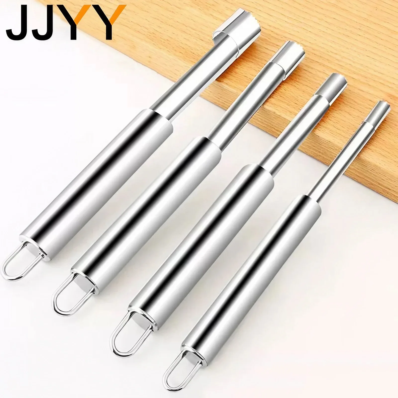 JJYY Fruit Corer Stainless Steel Apple Pear Cherry Corer Fruit Seed Core Remover Kitchen Gadgets Fruit & Vegetable Tools