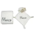 Manta + DouDou blanco