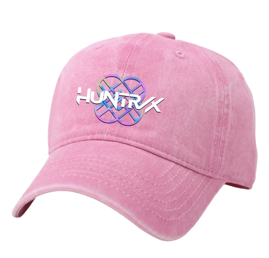 Kpop Demon Hunters Baseball Cap Huntrx Saja Boys Cosplay Baseball Cap for Men Women Summer Trucker Hat Adjustable Cap Halloween