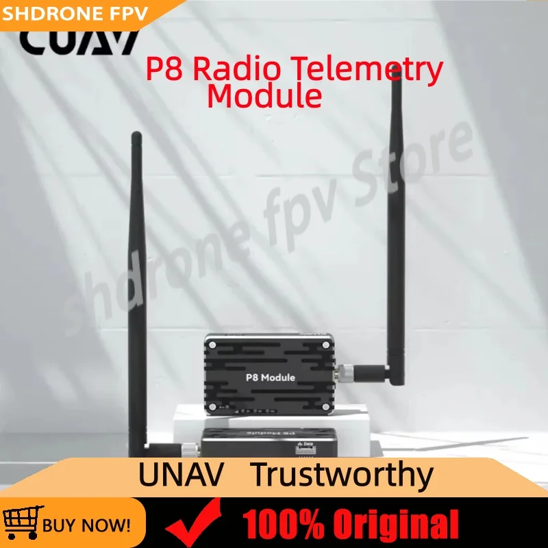 CUAV P8 900MHz UAV Telemetry Module Set Sky Air Ground Unit Long Range Data Link For Pixhawk PX4 Flight Controller