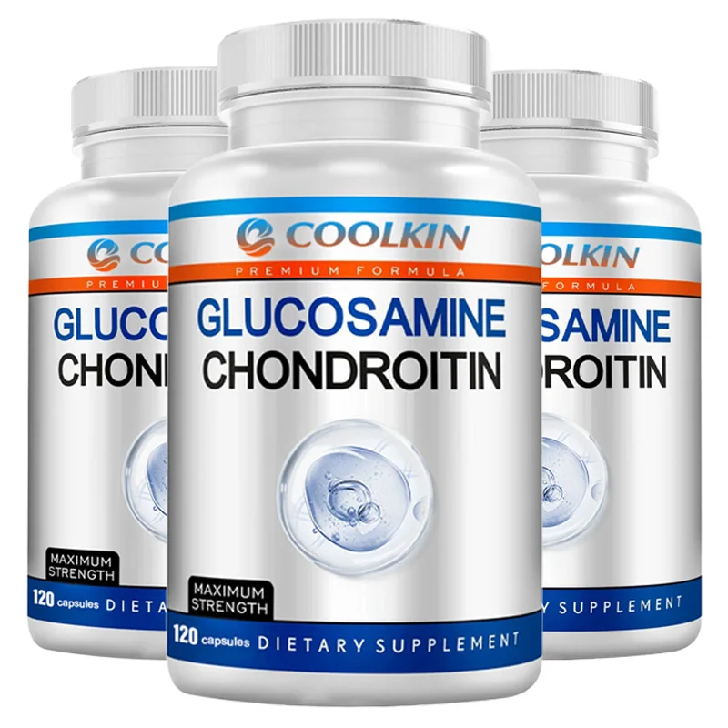 Glucosamine Chondroitin - Supports Joint and Cartilage Health, Promoting Joint Mobility and Comfort - 120 Capsules