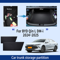 For BYD Qin L 2024 2025 MK3 Upgrade Thickening Car Trunk Storage Partition Multi-function Storage Box Auto Interior Accessories