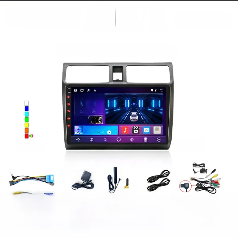 2din Android 13 Autoradio voor Suzuki Swift 2003-2006 2007 2008 2009 2010 Multimedia Speler Carplay Stereo GPS DVD Head Unit - afbeelding 2