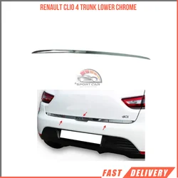 Für Renault Clio 4 Chrom Kofferraum deckel Trim Auto Auto Styling Zubehör Sport hohe Qualität vernünftigen Preis schnelle Lieferung