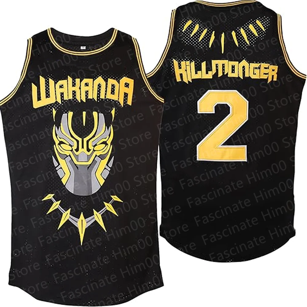 Marvel Black Panther Sports Vest T shirt Avengers Black Panther Marvel Hero Boys/Men Summer Basketball Sports Vest Tshirt