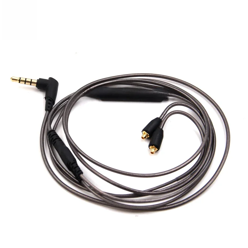 NOWY kabel słuchawkowy L Jack MMCX z mikrofonem do Shure SE215 SE535 SE846 SE425 SE315 UE900 do iphone xiaomi GORĄCA WYPRZEDAŻ — zdjęcie produktu 6