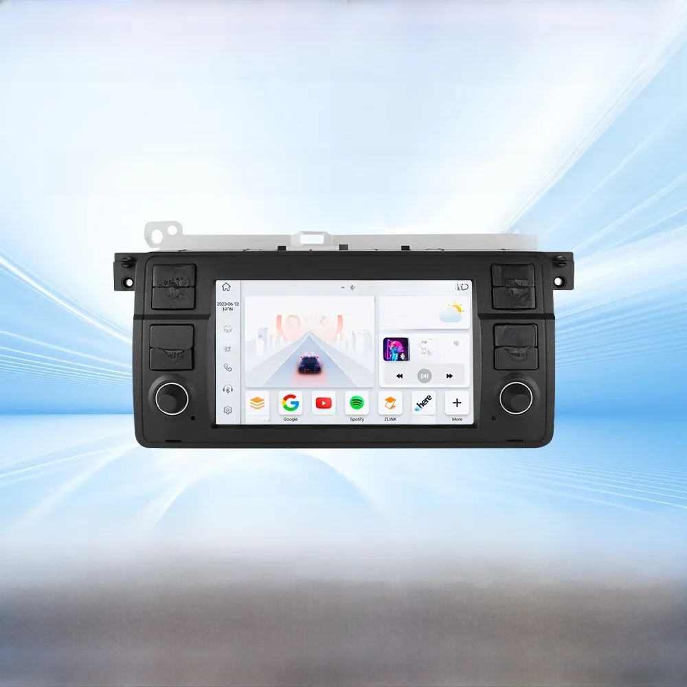 2Din Android 12 Auto Radio Für BMW E46 M3 318/320/325/330/335 Rover 75 Coupe Auto Multimedia GPS Drahtlose CarPlay AUTO GPS DSP