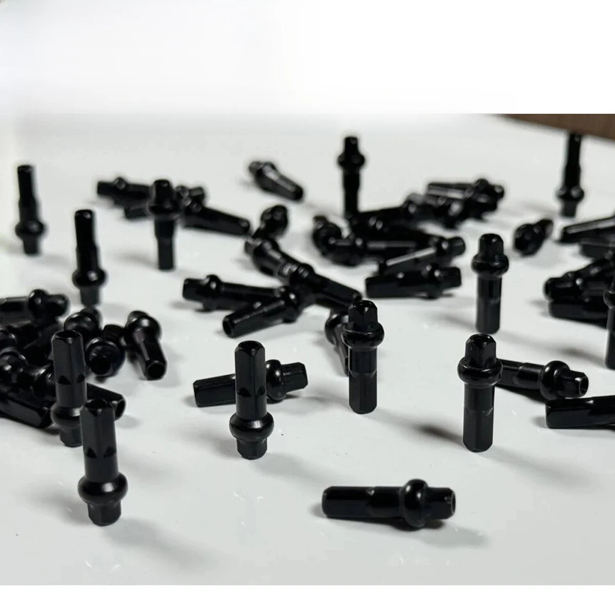 AliExpress Pillar DSN Bicycle Nipples 14G 16mm Aluminum alloy Black