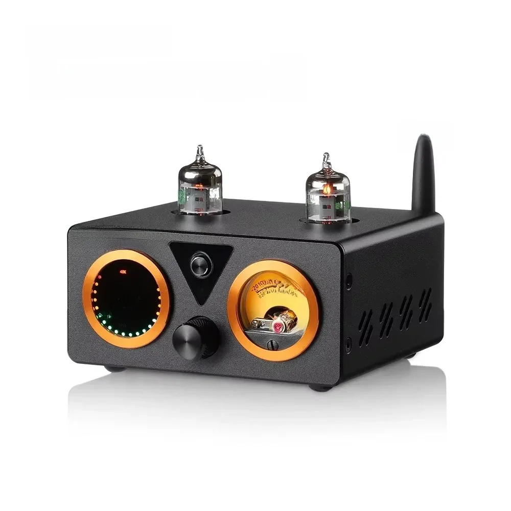 AIYIMA T9 PRO HiFi Bluetooth wzmacniacz lampowy VU wzmacniacz wzmacniacz mocy Stereo USB DAC COAX OPT domowe Audio Amp 100 wx2 — zdjęcie 2