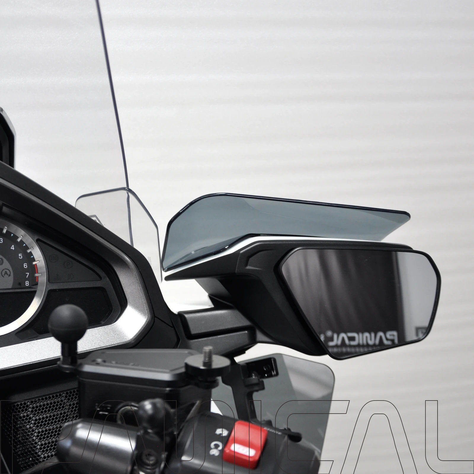 Panical Rearview mirror Spoiler Top Upper Wind Air Deflector Windshield For Honda Gold Wing GL1800 GL1800B F6B 2018-2025