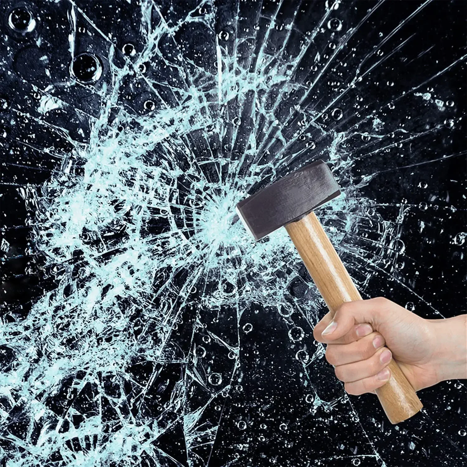 Explosionsgeschützte Fensterfolie, transparent, Sicherheit und Sicherheit, kratzfest, transparente Folie, Fensterglas-Schutzaufkleber für Zuhause