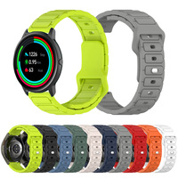 Strap 22mm Silicone Sport Watchband For IMILAB KW66/W12 Smart Watch Wristband Quick Release Band For YAMAY SW022 Correa Bracelet