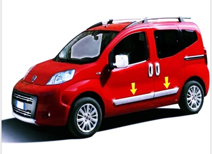 

Для моделей Fiat Fiorino 2008 и выше, Chrome Dior Spor Streamer