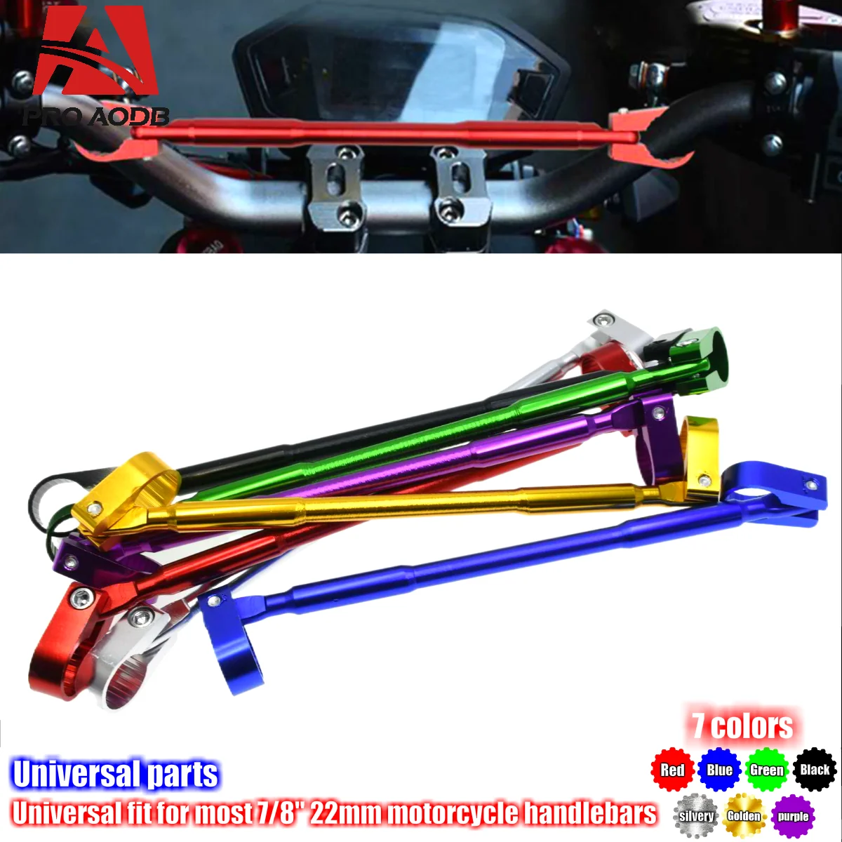 

Dirt Bike Universal CNC Handlebar Balance Cross Bar Lever For KTM YAMAHA Husqvarna HONDA kawasaki suzuki 22mm 7/8" Handlebar