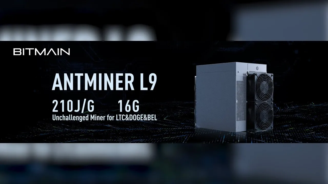 AF اشتر 2 واحصل على 1 مجانًا من BITMAIN L9 17GH/S 3360W LTC/DOGE Coin Miner مبيعات جاهزة