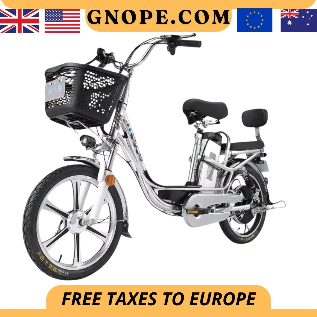 

Adult Electric Bicycle 18 Inch 350W 48V 80KM Two Wheel Electric Bikes With Cruise Control System Smart Electric Bike For Adults