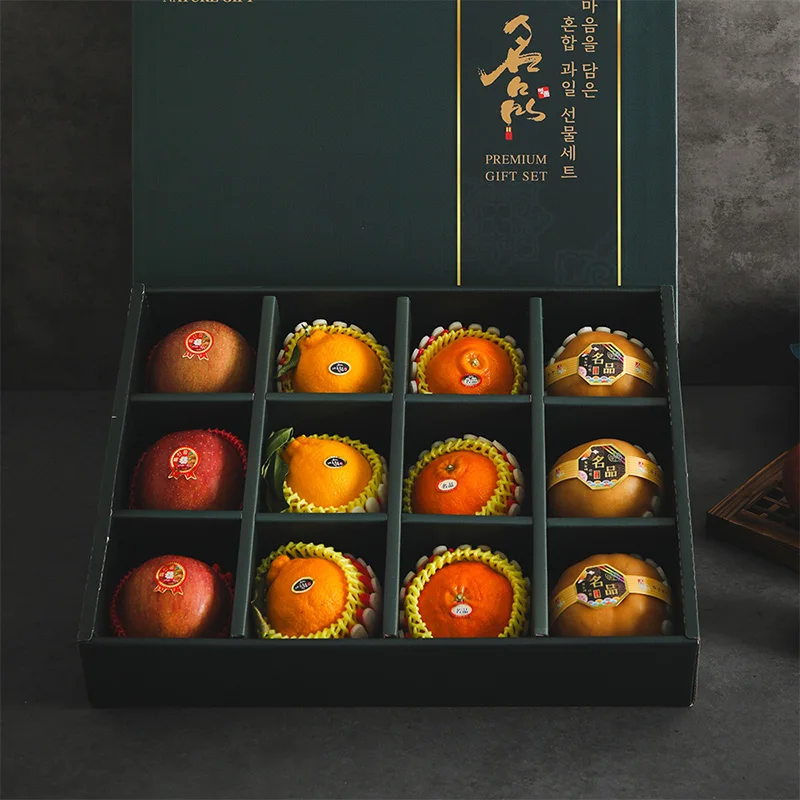 [25 years old] [Non-woven packaging] signature mixed Gift Set (Apple/pear/Shin/Hanra Bong/Red incense 1)