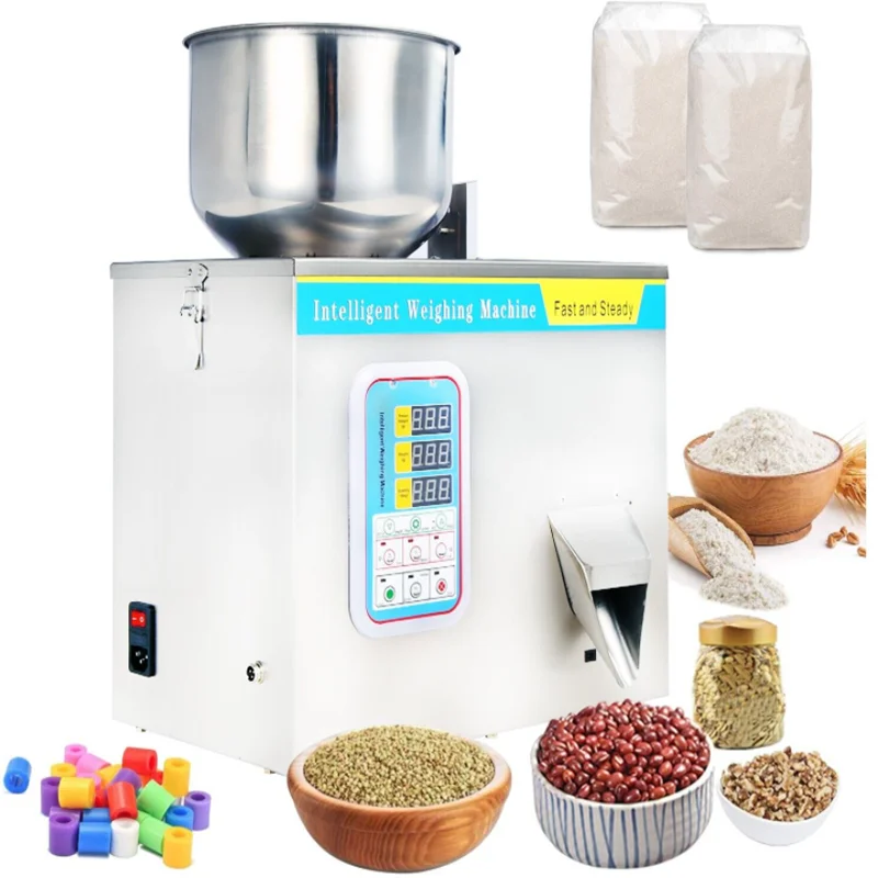 

FZ-100 1-99g Automatic Powder Granule Filling Packing Machine Particle Subpackage Device Weighing