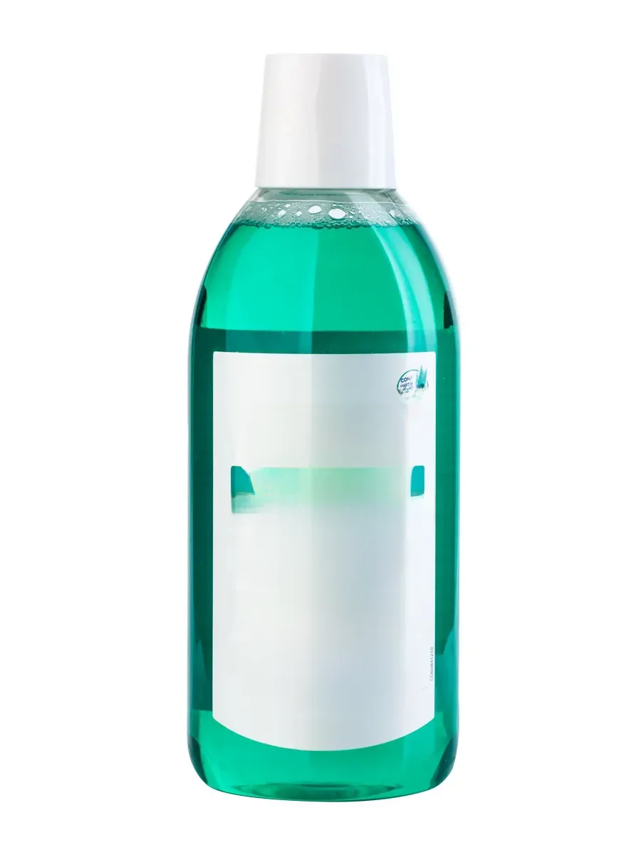 Enxaguante bucal com aloe vera, proteção da escova de dentes, 500 ml